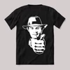 Terence Hill like stencil art fekete póló