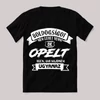 Boldogságot nem lehet venni, opelt igen.  Fekete vicces feliratos póló