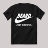 Beard nike paródia. Fekete póló