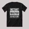 Intant magyar adj hozzá sört Fekete póló