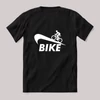Bike nike paródia fekete póló