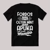Én egy fordos apuka vagyok, Fekete feliratos vicces póló.