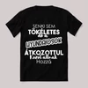 Senki sem tökéletes de a hyundaiosok.... Fekete feliratos vicces póló.