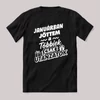 Januárban jöttem, a többiek csak utánoznak. Fekete feliratos szülinapos vicces póló.