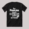 Igen Postás vagyok, nem, nem segítek hétvégén. Fekete feliratos szakmás vicces póló.