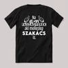 Na itt egy faszagyerek, aki mellesleg Szakács is. Fekete feliratos szakmás vicces póló.