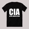 CIA cefra imádó apuka. Feliratos fekete vicces póló.