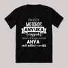 Menő motoros anyuka vagyok. Feliratos fekete vicces póló.