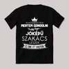 Ilyen jóképű szakács leszek. Feliratos fekete vicces póló.