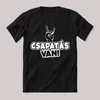 Csapatás van!. Feliratos fekete vicces póló.