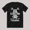 Elmúltam 50 segíts fel a motoromra. Feliratos fekete vicces póló.