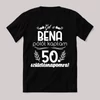 Ezt a béna pólót kaptam 50. Széletésnapra. Fekete vicces feliratos póló