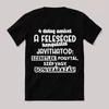 4 dolog amivel a feleséged hangulatát javíthatod. Fekete vicces feliratos póló