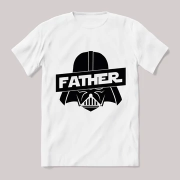 Darth Vader Father fehér póló