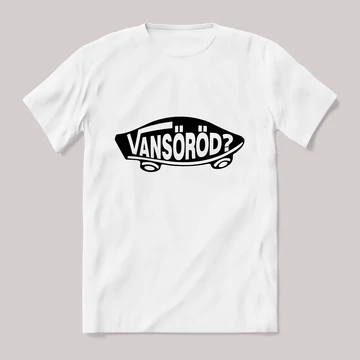 Vansöröd? Fehér póló