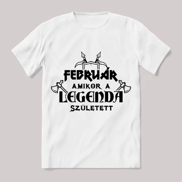 Március amikor a legenda megszületett. Feliratos fehér póló.