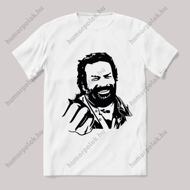 Bud spencer ököl Fehér póló.